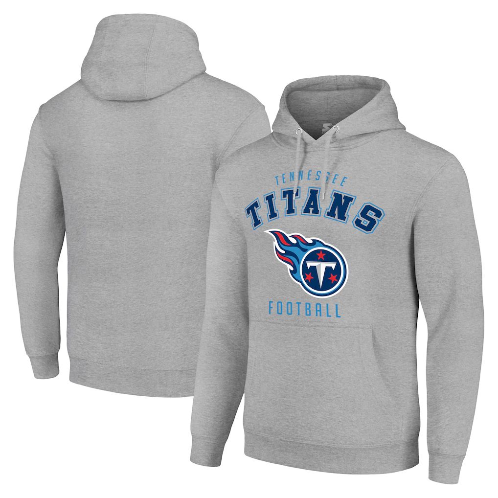 Men 2026 NFL Tennessee Titans grey Hoodie hooded style 01